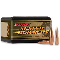 Barnes 30 Cal 155 gr Match Burner BT 100 Pack