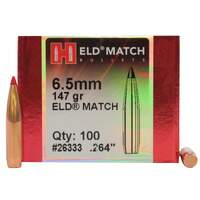 Hornady 6.5mm 147 gr ELD Match 100 Pack