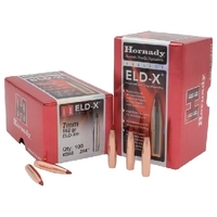 Hornady 7mm 162 gr ELD-X 100 Pack