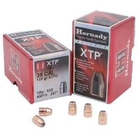 Hornady .357 125 gr HP/XTP Projectiles 100 Pack